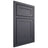 Shiloh Cabinetry Beaded Inset Malibu One Paintable Outerspace Door
