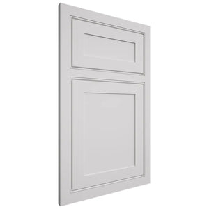 Shiloh Cabinetry Beaded Inset Malibu One Paintable Polar Door