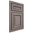 Shiloh Cabinetry Beaded Inset Manchester Alder Plain Cut Stonehenge Door