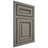 Shiloh Cabinetry Beaded Inset Manchester Alder Plain Cut Thyme Door