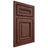 Shiloh Cabinetry Beaded Inset Manchester Cherry Plain Cut Bourbon Door