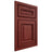 Shiloh Cabinetry Beaded Inset Manchester Cherry Plain Cut Red Door