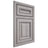 Shiloh Cabinetry Beaded Inset Manchester Hickory Plain Cut Stratus Door
