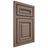 Shiloh Cabinetry Beaded Inset Manchester Maple Plain Cut Rockbridge Door