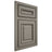 Shiloh Cabinetry Beaded Inset Manchester Maple Plain Cut Thyme Door
