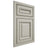 Shiloh Cabinetry Beaded Inset Manchester Paintable Clary Sage Door