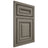 Shiloh Cabinetry Beaded Inset Manchester Poplar Plain Cut Thyme Door