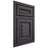 Shiloh Cabinetry Beaded Inset Manchester Red Oak Plain Cut Harbor Door
