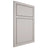 Shiloh Cabinetry Beaded Inset Metropolitan Paintable Amazing Gray Door