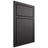 Shiloh Cabinetry Beaded Inset Metropolitan Paintable Iron Ore Door