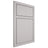 Shiloh Cabinetry Beaded Inset Metropolitan Paintable Light French Gray Door