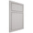 Shiloh Cabinetry Beaded Inset Metropolitan Paintable Mindful Gray Door