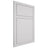 Shiloh Cabinetry Beaded Inset Metropolitan Paintable Polar Door