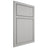 Shiloh Cabinetry Beaded Inset Metropolitan Paintable Unusual Gray Door