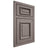 Shiloh Cabinetry Beaded Inset Montgomery Alder Plain Cut Stonehenge Door