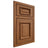 Shiloh Cabinetry Beaded Inset Montgomery Cherry Plain Cut Coffee Door