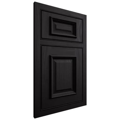 Shiloh Cabinetry Beaded Inset Montgomery Cherry Plain Cut Espresso Door