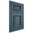 Shiloh Cabinetry Beaded Inset Montgomery Hickory Plain Cut Hudson Door