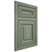 Shiloh Cabinetry Beaded Inset Montgomery Hickory Plain Cut Moss Door