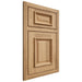 Shiloh Cabinetry Beaded Inset Montgomery Hickory Plain Cut Natural Door
