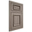 Shiloh Cabinetry Beaded Inset Montgomery Hickory Plain Cut Sterling Door