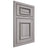 Shiloh Cabinetry Beaded Inset Montgomery Hickory Plain Cut Stratus Door