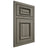 Shiloh Cabinetry Beaded Inset Montgomery Hickory Plain Cut Thyme Door
