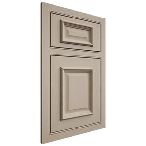 Shiloh Cabinetry Beaded Inset Montgomery Maple Plain Cut Pebble Door