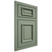 Shiloh Cabinetry Beaded Inset Montgomery Poplar Plain Cut Moss Door