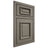 Shiloh Cabinetry Beaded Inset Montgomery Poplar Plain Cut Thyme Door
