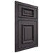 Shiloh Cabinetry Beaded Inset Montgomery Red Oak Plain Cut Harbor Door