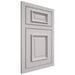 Shiloh Cabinetry Beaded Inset Montgomery White Oak Plain Cut Cotton Door