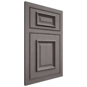 Shiloh Cabinetry Beaded Inset Montgomery White Oak Plain Cut Flagstone Door