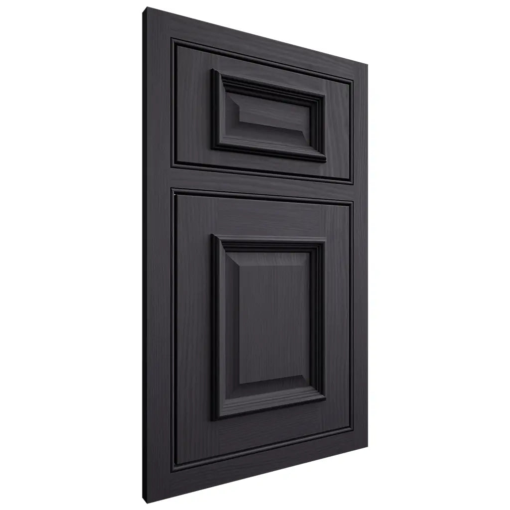 Shiloh Cabinetry Beaded Inset Montgomery White Oak Plain Cut Harbor Door