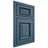 Shiloh Cabinetry Beaded Inset Montgomery White Oak Plain Cut Hudson Door