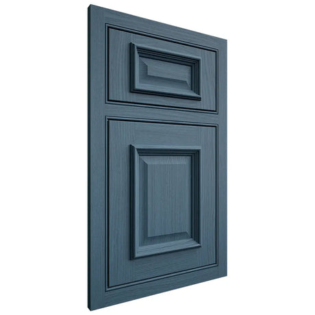 Shiloh Cabinetry Beaded Inset Montgomery White Oak Plain Cut Hudson Door