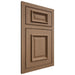 Shiloh Cabinetry Beaded Inset Montgomery White Oak Plain Cut Medium Door