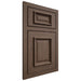 Shiloh Cabinetry Beaded Inset Montgomery White Oak Plain Cut Mineral Door