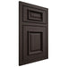 Shiloh Cabinetry Beaded Inset Montgomery White Oak Plain Cut Morel Door