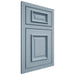 Shiloh Cabinetry Beaded Inset Montgomery White Oak Plain Cut Sky Door