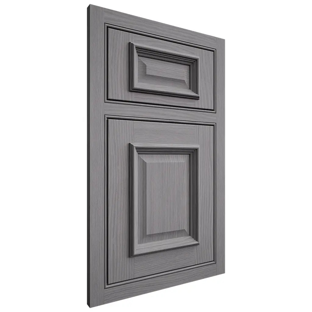 Shiloh Cabinetry Beaded Inset Montgomery White Oak Plain Cut Sterling Door