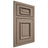 Shiloh Cabinetry Beaded Inset Montgomery White Oak Quarter Sawn Almond Door