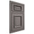 Shiloh Cabinetry Beaded Inset Montgomery White Oak Quarter Sawn Flagstone Door
