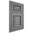 Shiloh Cabinetry Beaded Inset Montgomery White Oak Quarter Sawn Sterling Door