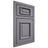 Shiloh Cabinetry Beaded Inset Montgomery White Oak Rift Cut Cadet Door