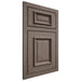 Shiloh Cabinetry Beaded Inset Montgomery White Oak Rift Cut Clay Door