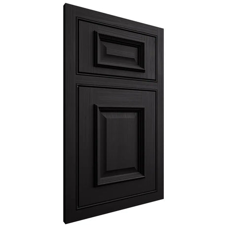 Shiloh Cabinetry Beaded Inset Montgomery White Oak Rift Cut Espresso Door