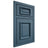 Shiloh Cabinetry Beaded Inset Montgomery White Oak Rift Cut Hudson Door