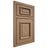 Shiloh Cabinetry Beaded Inset Montgomery White Oak Rift Cut Natural Door