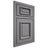 Shiloh Cabinetry Beaded Inset Montgomery White Oak Rift Cut Sterling Door